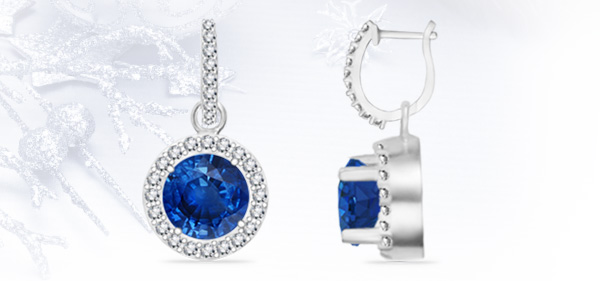 sapphire-earring and pendant